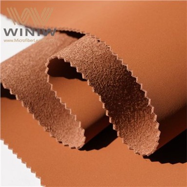 Eco Microfiber Synthetic Leather Fabric Proveedor para interiores de automóviles