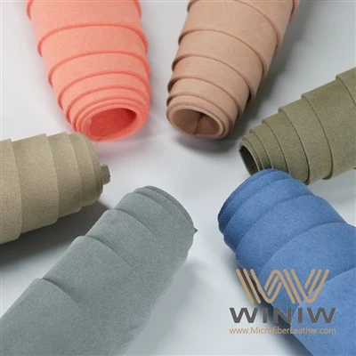 Material sintético de 2 mm Microgamuza PU Cuero vegano