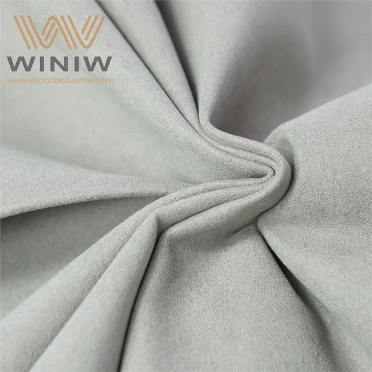Microfiber Synthetic Suede Grey Leather For Car Seat Fabric
