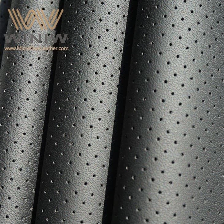 Synthetic Artificial Leather Fabric For Seat Covers Upholstery