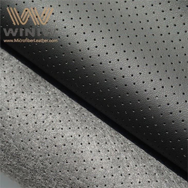 Synthetic Artificial Leather Fabric For Seat Covers Upholstery