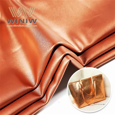 Cuero sintético PU artificial de alta calidad para mochilas