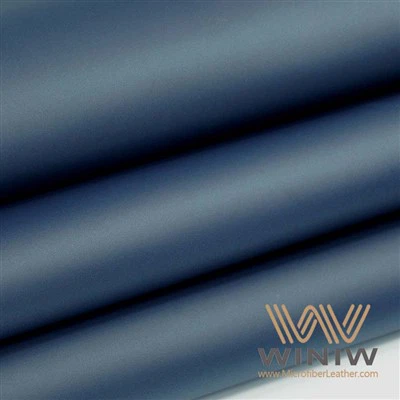 Tela fuerte del cuero de la microfibra de la resistencia a las manchas para los zapatos de trabajo