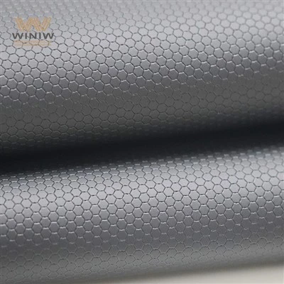 Cuero de PU de microfibra resistente a las manchas para fútbol